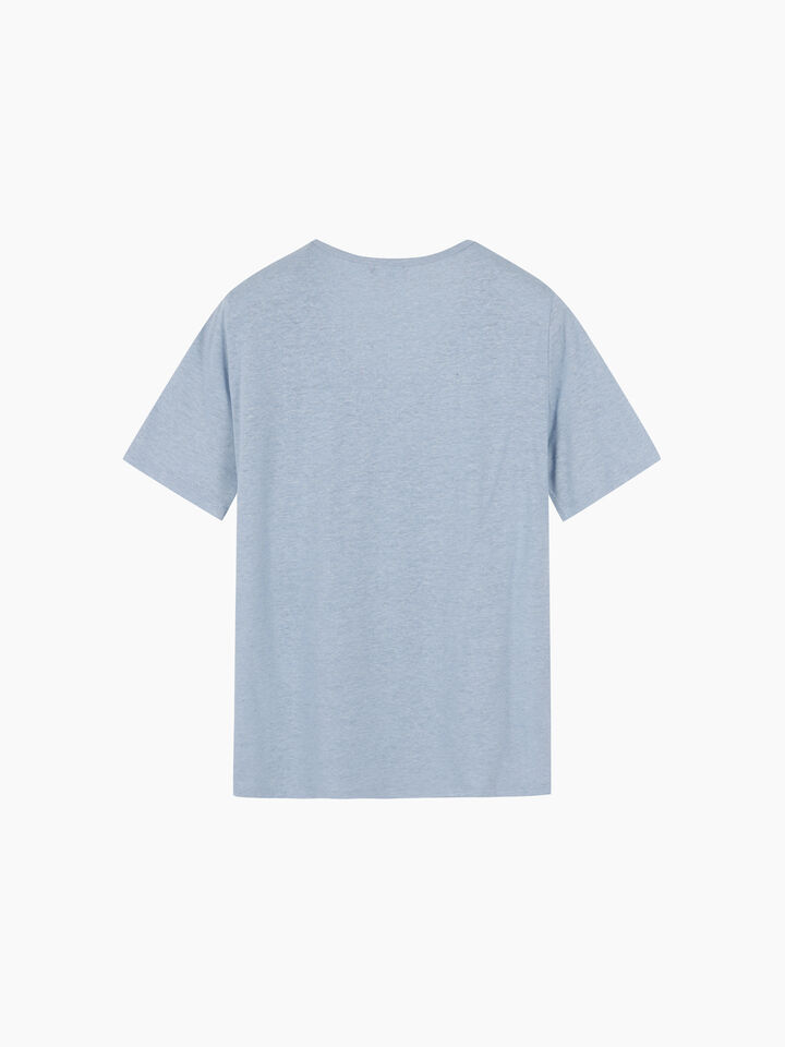T-SHIRT - sisley k short sleeve t-shirt - Light Blue | Sisley K image number 3
